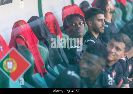 June 09, 2022. Lisbon, Portugal. Portugal's and Milan forward Rafael Leao (15) during the UEFA Nations League Final Tournament between Portugal and Czechia Credit: Alexandre de Sousa/Alamy Live News Stock Photo