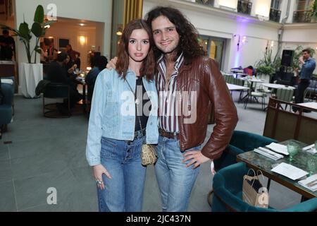 Iris Jodorowsky and Victor Mechanick attends Inphiltration Party held at Kimpton Hotel, on June 09, 2022 in Paris, France. Photo by Jerome Domine/ABACAPRESS.COM Credit: Abaca Press/Alamy Live News Stock Photo