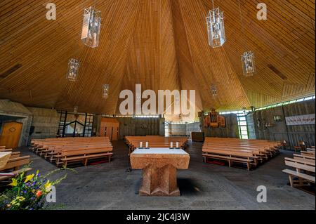 St. Hedwig, Roman Catholic parish church in the Thingers district, Kempten, Allgaeu, Bavaria, Germany Stock Photo