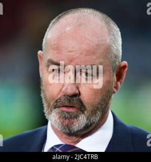 Steve Clark, coach of the Scotland National football team, Stock Photo