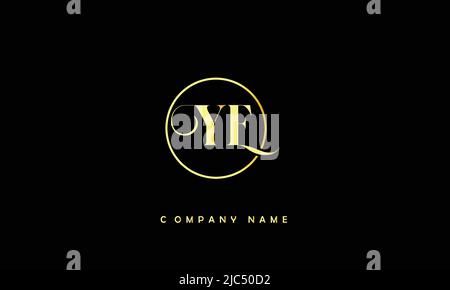 YE, EY Alphabets Letters Logo Monogram Stock Vector