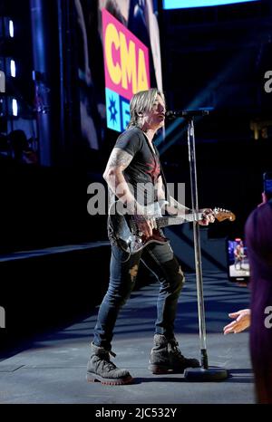 09 June 2022 - Nashville, Tennessee - Keith Urban. 2022 CMA  Fest Nighty Concert Day One held at Nissan Stadium. (Credit Image: © AdMedia via ZUMA Press Wire) Stock Photo