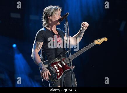 09 June 2022 - Nashville, Tennessee - Keith Urban. 2022 CMA  Fest Nighty Concert Day One held at Nissan Stadium. (Credit Image: © AdMedia via ZUMA Press Wire) Stock Photo