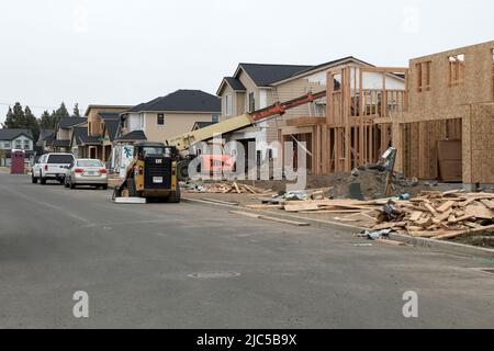 USA, Oregon, Bend, New Bend, Development Reed Market and 15th Street southwest corner,  Southeast Depot loop, 2022 *** Local Caption ***  USA, Oregon, Stock Photo