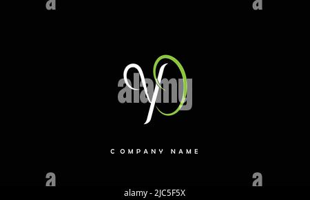 YD, DY Alphabets Letters Logo Monogram Stock Vector