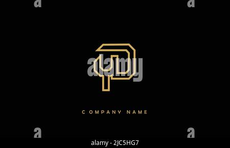 YD, DY Alphabets Letters Logo Monogram Stock Vector