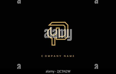 YD, DY Alphabets Letters Logo Monogram Stock Vector