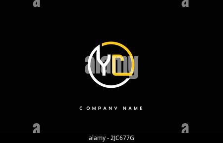 YC, CY Alphabets Letters Logo Monogram Stock Vector