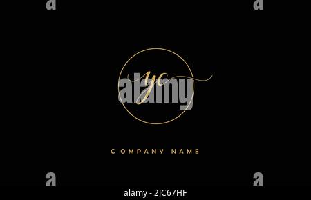 YC, CY Alphabets Letters Logo Monogram Stock Vector