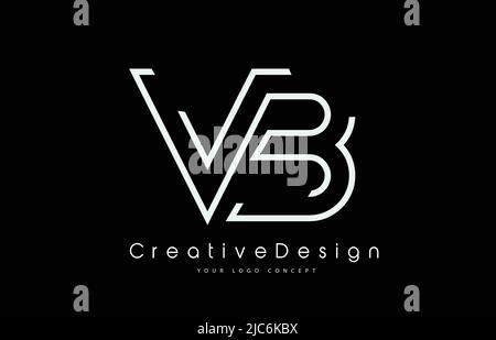 Vb monogram logo Royalty Free Vector Image - VectorStock