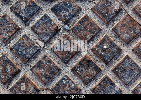 Rusty metallic surface texture background Stock Photo