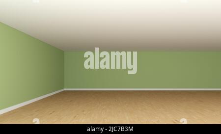 Floor Without Cladding Modern house without walls. 3d rendering concept Stock Photo - Alamy