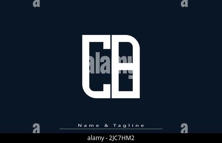 Alphabet letters Initials Monogram logo CB , BC Stock Vector