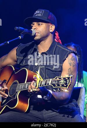 09 June 2022 - Nashville, Tennessee - Jimmie Allen. 2022 CMA Music Fest Day One. (Credit Image: © AdMedia via ZUMA Press Wire) Stock Photo