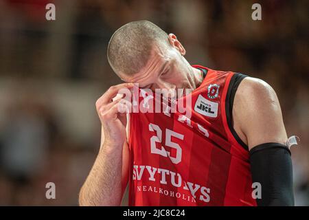 2022-06-07. Lithuanian Basketball League. Rytas - Lietkabelis - 79:76. Stock Photo