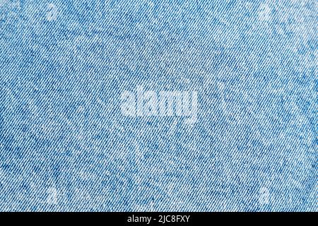 Blue jeans, fabric texture background, denim fabric. Stock Photo