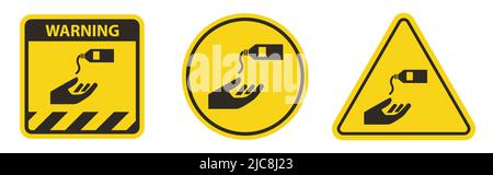 PPE Icon.Use Barrier Cream Symbol Sign Isolate On White Background,Vector Illustration Stock Vector