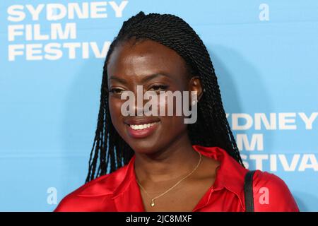 Sydney, Australia. 11th June 2022. Tbc arrive(s) on the red carpet for the Australian Premiere of Seriously Red at the State Theatre, 49 Market Street. Credit: Richard Milnes/Alamy Live News Stock Photo