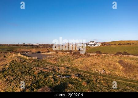 DUNKINEELY COUNTY DONEGAL IRELAND MARCH 26 2022 Castle