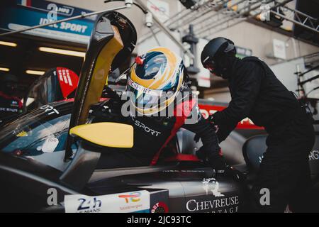 PILET Patrick (fra), IDEC Sport, Oreca 07 - Gibson, portrait during the 2022 24 Hours of Le Mans, 3rd round of the 2022 FIA World Endurance Championship, on the Circuit de la Sarthe, from June 11 to 12, 2022 in Le Mans, France - Photo Thomas Fenetre / DPPI Stock Photo