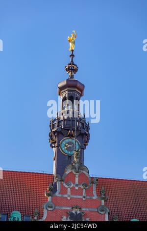 The main building Gdansk University of Technology. Poland Stock Photo