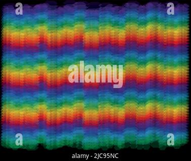 Illustration of colored rainbow background. For any design and decoration, cosmetics, meditation, books, phones business, medicine, clothing, games, m Stock Vector