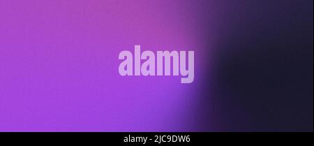 Dark violet magenta purple and black grain effect gradient texture background with soft blurred purple color spectrum and retro 80s 90s style concept