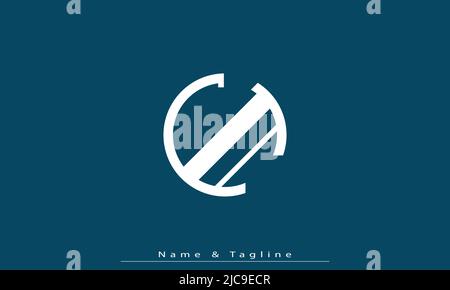 Alphabet letters Initials Monogram logo CA , AC Stock Vector