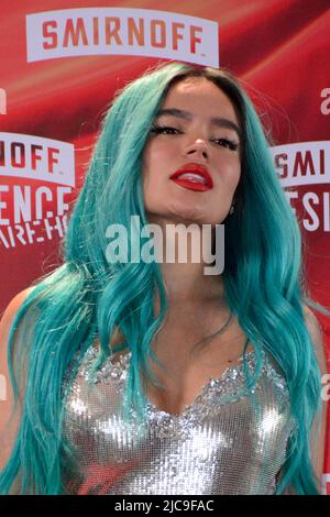 Non Exclusive: June 10, 2022, Mexico City, Mexico: Colombian Singer