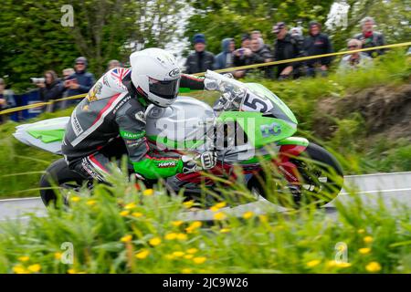 Douglas, Isle Of Man. 11th June, 2022. Barry Furber (BWM S1000RR) during the 2022 Milwaukee Senior TT at the Isle of Man, Douglas, Isle of Man on the 11 June 2022. Photo by David Horn. Credit: PRiME Media Images/Alamy Live News Stock Photo