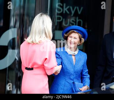 Oslo, Norway. 11th June, 2022. Crown Princess Mette-Marit at the ...