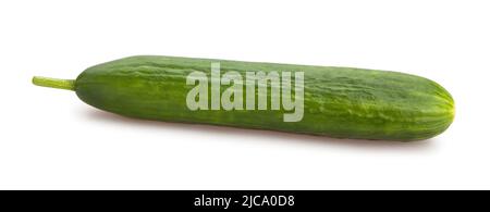 cucumber path isolated on white Stock Photo
