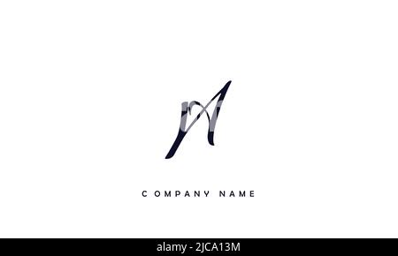 YA, AY Alphabets Letters Logo Monogram Stock Vector