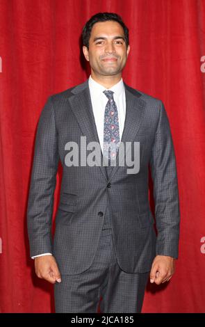 Charlie De Melo and Georgia Taylor attend the British Soap Awards 2022