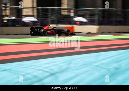 02 DARUVALA Jehan (ind), Prema Racing, Dallara F2, action during the 6th round of the 2022 FIA Formula 2 Championship, on the Baku City Circuit, from June 10 to 12, 2022 in Baku, Azerbaijan - Photo Florent Gooden / DPPI Stock Photo