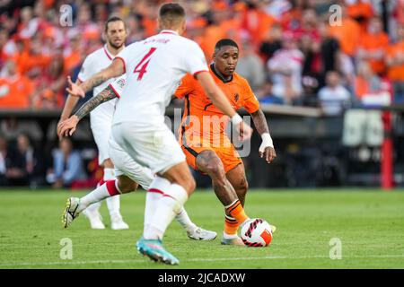 Rotterdam - Steven Bergwijn of Holland during the match between The Netherlands v Poland at Stadion Feijenoord de Kuip on 11 June 2022 in Rotterdam, Netherlands. (Box to Box Pictures/Yannick Verhoeven) Stock Photo