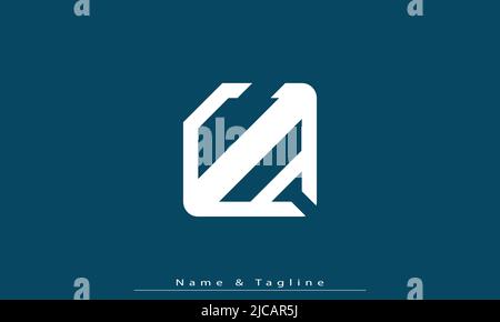 CA Alphabet letters Initials Monogram logo Stock Vector Image & Art - Alamy