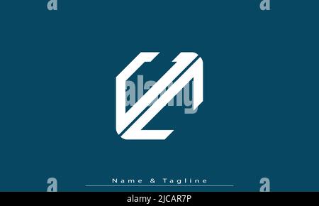 Alphabet letters Initials Monogram logo CC Stock Vector