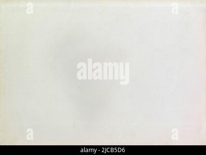 High quality aged paper texture background old yellowed, gray uncoated fine grain smooth bond paper with dust particles copy space for text for presen Stock Photo