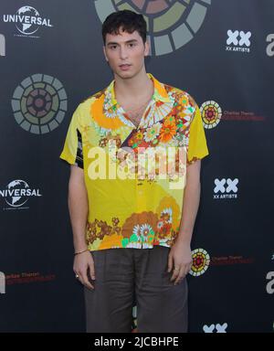 Universal City, USA. 11th June, 2022. Benito Skinner arrives at The Charlize Theron Africa Outreach Project 2022 Block Party held at Universal Studios Backlot in Universal City, CA on Saturday 11, 2022. (Photo By Juan Pablo Rico/Sipa USA) Credit: Sipa USA/Alamy Live News Stock Photo