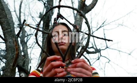 ZELDA ADAMS in HELLBENDER (2021), directed by TOBY POSER, ZELDA ADAMS and JOHN ADAMS. Credit: Wonder Wheel Productions / Album Stock Photo