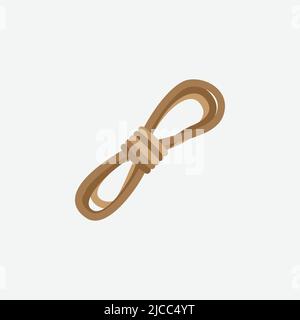 Rope Icon. Construction Concept. - Vector Stock Vector