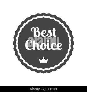 Best choice label stock vector. Illustration of background - 132831639