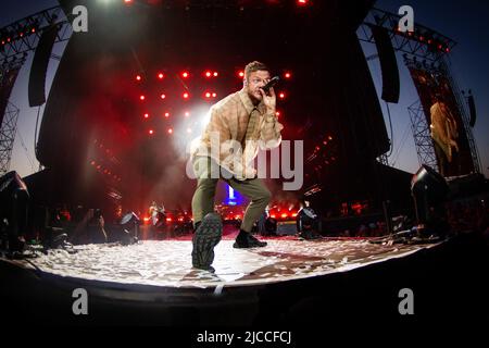 Imagine Dragons in concerto @ I-Days 2022, ippodromo La Maura Milano. David merli | Alamy Stock Photo