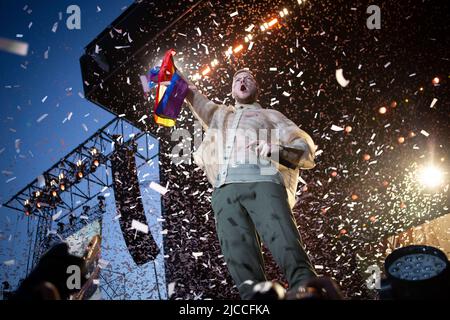 Imagine Dragons in concerto @ I-Days 2022, ippodromo La Maura Milano. David merli | Alamy Stock Photo