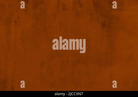 Rusty colored wall grunge background Stock Photo