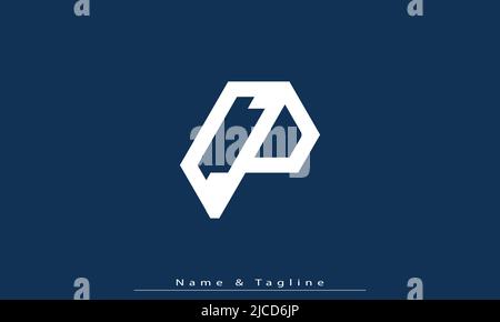 Alphabet letters Initials Monogram logo CP , PC Stock Vector