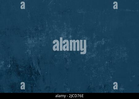 Dark blue stained grunge background Stock Photo