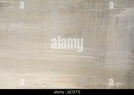 Acrylic strokes on wood grunge background Stock Photo