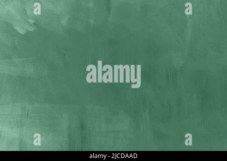 Green celadon painted wall background Stock Photo